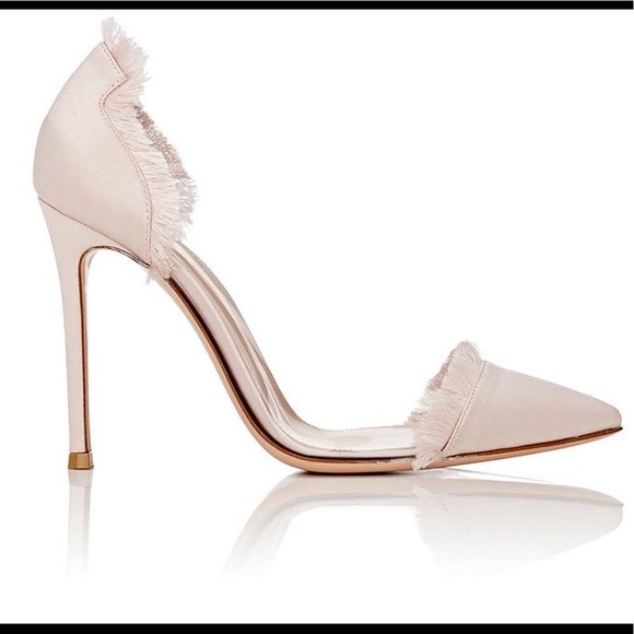 NEW Gianvito Rossi Caribe Plexi Satin & Pvc pumps - Picture 1 of 6